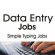 data entry online jobs